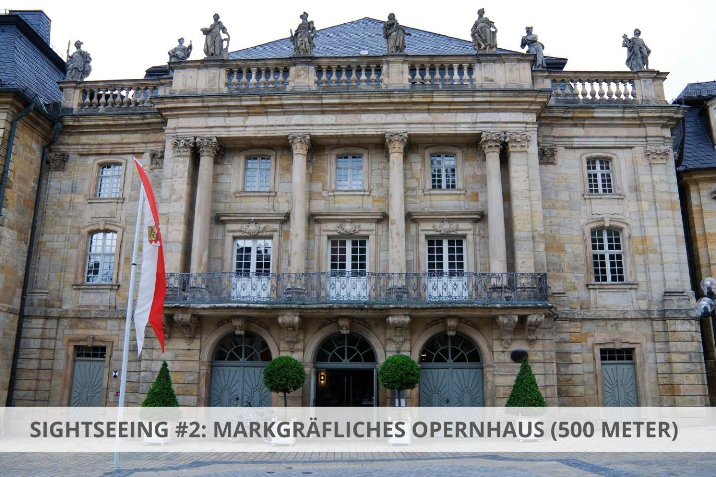 Apartment Wahnfried No4 - Zentral Wohnen Mit Kueche Und Duschbad, Parkplatz, 300M Zur Fussgaengerzone Bayreuth Exterior foto